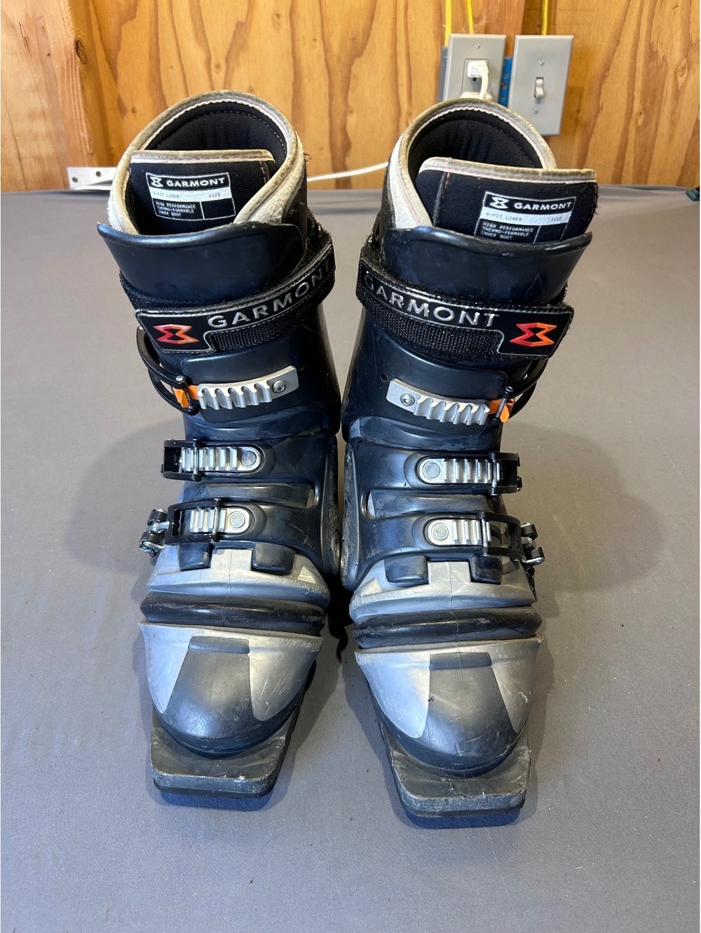 Garmont Black Nordic Ski Boots Size 75mm